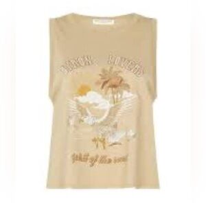 Spell gypsy byron is for lovers graphic tank tee t shirt Top cropped new